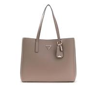 GUESS borsa a tracolla borsa shopper Meridian II Girlfriend Tote Dark Taupe grigio talpa