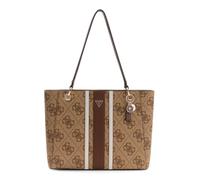 Guess Borsa a tracolla e shopper Noelle II Tote Latte Logo Marrone