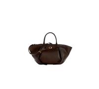 GUESS borsa a tracolla borsetta Allegra Girlfriend Satchel Brown marrone scuro