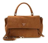 GUESS borsa a tracolla borsetta Devon Top Handle Flap Cognac marrone