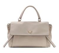 GUESS borsa a tracolla borsetta Devon Top Handle Flap Light Taupe beige
