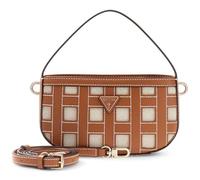 GUESS borsa a tracolla borsetta Frankie Mini Hobo Caramel marrone