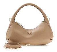 GUESS borsa a tracolla borsetta Gilda Mini Hobo Beige grigio talpa