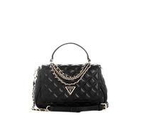 GUESS borsa a tracolla borsetta Giully II Top Handle Flap Bag Black nero
