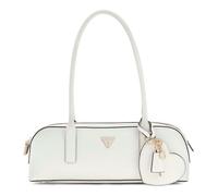 GUESS borsa a tracolla borsetta Isobel Small Shoulder Satchel White bianco