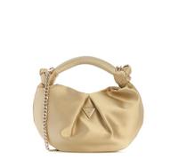 GUESS borsa a tracolla borsetta Joy Mini Hobo Gold dorato