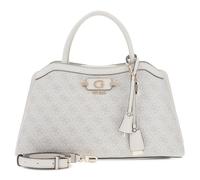 GUESS borsa a tracolla borsetta Lindsey Girlfriend Satchel Bone Logo avorio