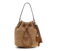 GUESS borsa a tracolla borsetta Ofelia Top Handle Bucket Natural/Cognac marrone chiaro