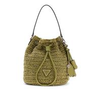 GUESS borsa a tracolla borsetta Ofelia Top Handle Bucket Olive oliva
