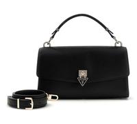 GUESS borsa a tracolla borsetta Patsie Top Handle Flap Bag Black nero