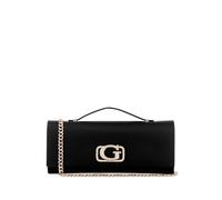 GUESS borsa a tracolla borsetta Zalina Top Handle Clutch Black nero