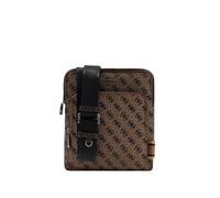 GUESS borsa a tracolla Boston Crossbody Flat Coffee marrone chiaro