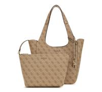 GUESS borsa a tracolla Calista 2 in 1 Tote Latte Logo