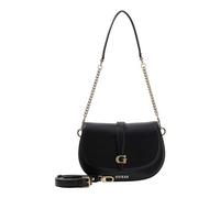 GUESS borsa a tracolla Carrie Flap Shoulder Bag Black nero