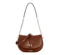 GUESS borsa a tracolla Carrie Flap Shoulder Bag Cognac marrone