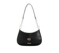 Guess Borsa a tracolla Carrie 26 cm con zip Nero