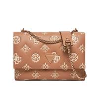 GUESS BORSA A TRACOLLA CON LOGO DEESA TAUPE