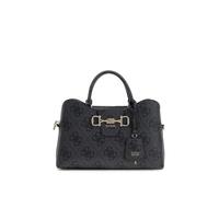 GUESS Borsa a tracolla da donna con logo Pu Janie stampato carbone