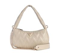 GUESS EDA Top Zip Shoulder Bag, Borsa a Tracolla Donna, Tortora, One Size