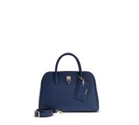 Guess Borsa a tracolla da donna Navy Solid Pu Patsie 2 Comp