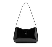 Guess Borsa a tracolla da donna nera in poliuretano solido Arnela Top Zip