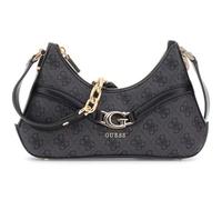GUESS borsa a tracolla Dea Crossbody Top Zip Coal Logo grigio scuro