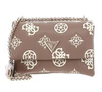 GUESS borsa a tracolla Deesa Mini Convertible XBody Flap Taupe Logo grigio talpa