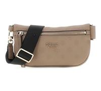 GUESS borsa a tracolla Devon Sling Taupe Logo grigio talpa