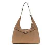 GUESS borsa a tracolla Ella Logo Hobo Beige Logo grigio talpa