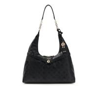 GUESS borsa a tracolla Ella Logo Hobo Black Logo nero