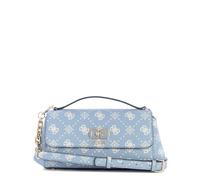 GUESS borsa a tracolla Emelie Logo Flap Crossbody Light Blue Logo celeste