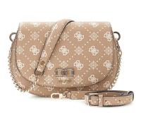 GUESS borsa a tracolla Emelie Logo Flap Shoulder Bag Biscotti Logo