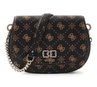GUESS borsa a tracolla Emelie Logo Flap Shoulder Bag Espresso Logo