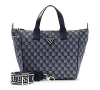 GUESS borsa a tracolla Follie Small Tote Bag Blue Logo multicolore