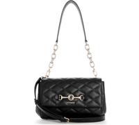 GUESS borsa a tracolla Frances Flap Shoulder Bag Black nero