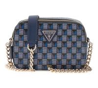 GUESS borsa a tracolla G Wave Camera Crossbody Blue Logo