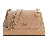 GUESS borsa a tracolla Isemay Convertible Xbody Flap Bag Pale Mocha grigio talpa