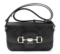 GUESS borsa a tracolla Janie Logo Convertible Xbody Flap Coal Logo grigio scuro