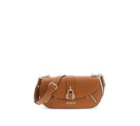 GUESS borsa a tracolla Jessa Flap Crossbody Bag Caramel marrone