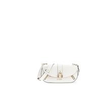 GUESS borsa a tracolla Jessa Flap Crossbody Bag White bianco