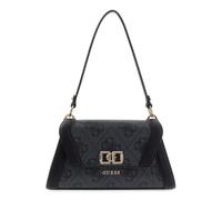 GUESS borsa a tracolla Karnilla Flap Shoulder Bag Coal Logo grigio scuro