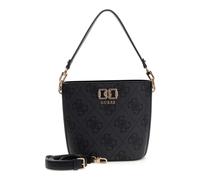 GUESS borsa a tracolla Karnilla Logo Bucket Coal Logo grigio scuro
