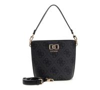 GUESS borsa a tracolla Karnilla Logo Bucket Coal Logo grigio scuro