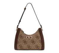 GUESS borsa a tracolla Karnilla Logo Shoulder Bag Latte Logo/Brown marrone