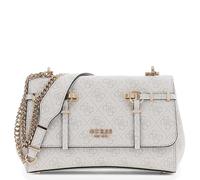 Guess Borsa a tracolla Leona Logo Convertible Xbody Flap Bone Logo Avorio