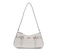 GUESS borsa a tracolla Leona Logo Shoulder Bag Bone Logo avorio