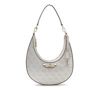 GUESS borsa a tracolla Lindsey Hobo Bone Logo grigio chiaro