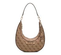 GUESS borsa a tracolla Lindsey Hobo Latte Logo marrone chiaro