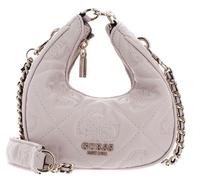 GUESS borsa a tracolla Marieke Mini Hobo Bag Light Beige Logo