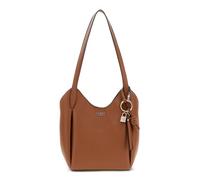 GUESS borsa a tracolla Melody Bucket Caramel marrone
